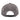 Back view of a gray mesh baseball cap with a black snapback closure.