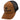 Brown trucker hat with black mesh back panels and a black 'Minn Kota' logo.