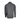 Back view of a gray long-sleeve shirt with a collar.