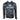 Men's long-sleeve black camo hoodie with a grey Minn Kota chest logo