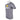 Side of a gray t-shirt with a yellow and white minn kota logo.