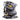Multifunctional neck gaiter featuring the Minn Kota logo in a gray and yellow design.