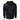 Back of a black hoodie, featuring a minn kota logo on the upper left shoulder.