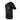 Side of a black t-shirt with a left chest pocket containing the minn kota logo.