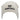 White knitted beanie hat with a grey Minn Kota logo.