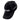 Side of a black cap with white raptor and minn kota logos on the front and side.