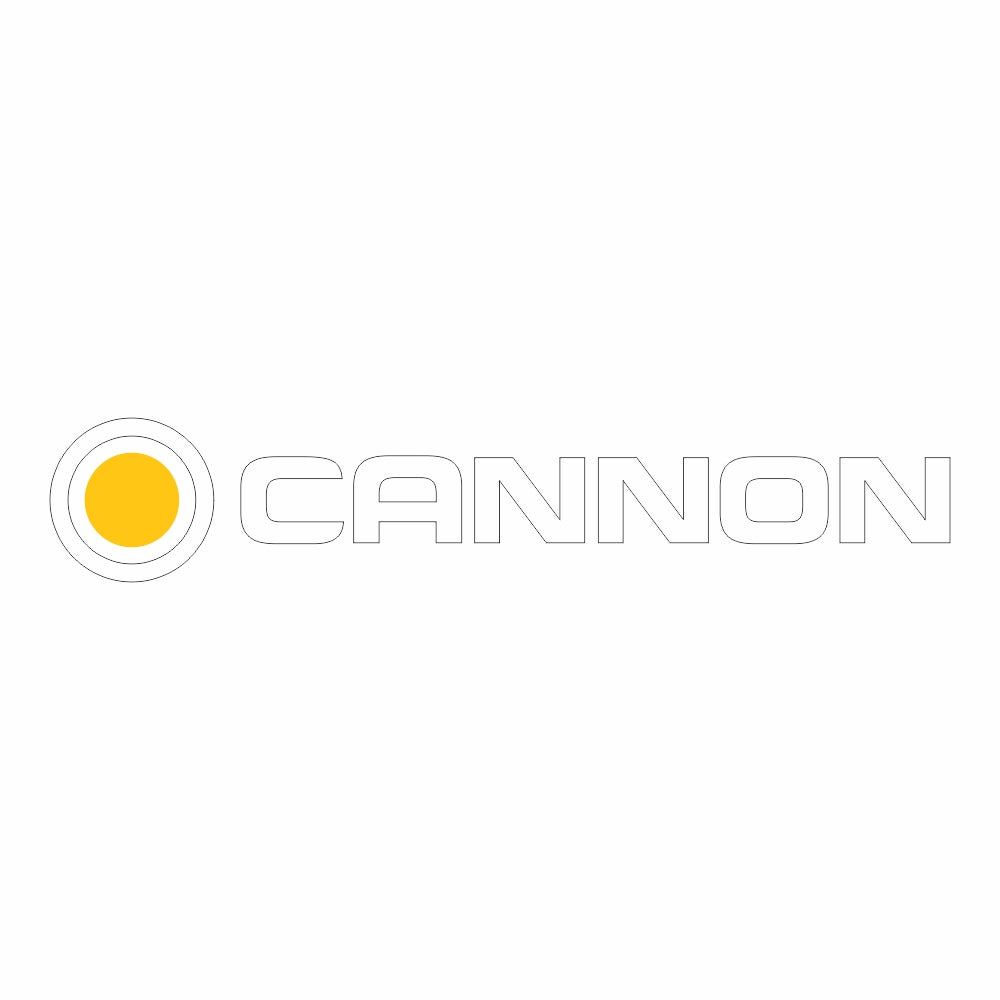 Cannon Decal - White