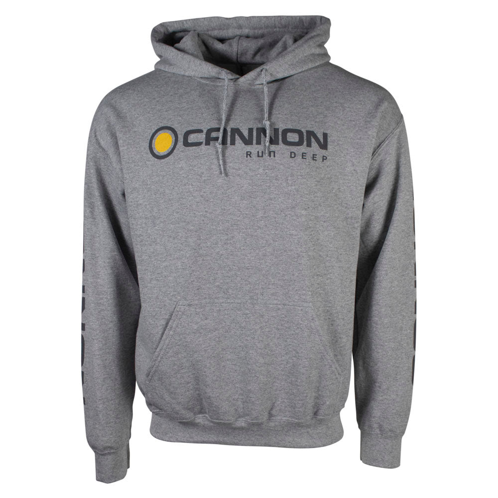 Cannon Grey Logo Hoodie