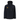 A black hooded jacket with a matching black chest pocket. The left chest features a yellow bird logo, and the right chest pocket has the brand name 'SIMMS' printed on it.