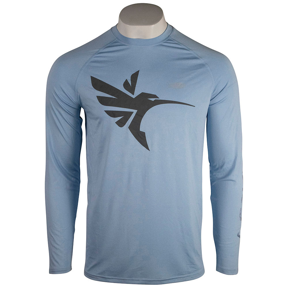 Humminbird AFTCO Samurai Long Sleeve - Airy Blue Heather