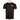 Brown t-shirt with a yellow graphic design on the chest making the humminbird logo.