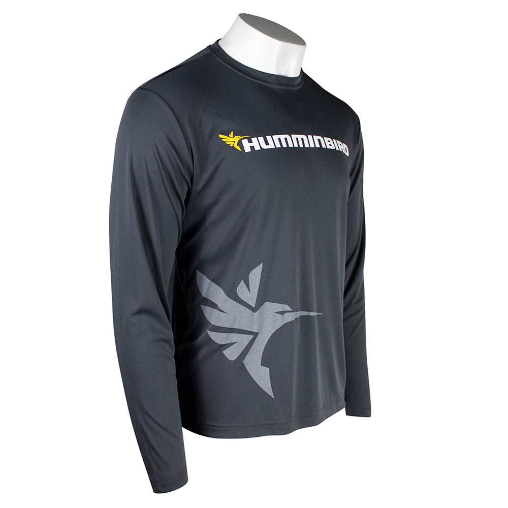 Humminbird Long Sleeve Performance Tee - Iron Grey – JO Fishing Apparel