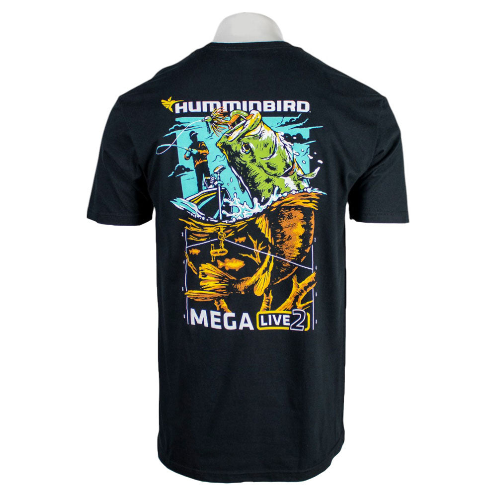Humminbird Mega Live 2 Bass Tee – JO Fishing Apparel