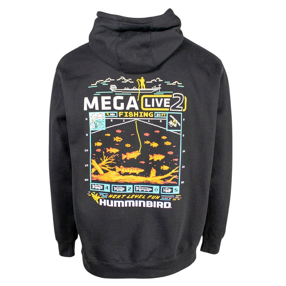 Humminbird Mega Live Video Game Hoodie – JO Fishing Apparel