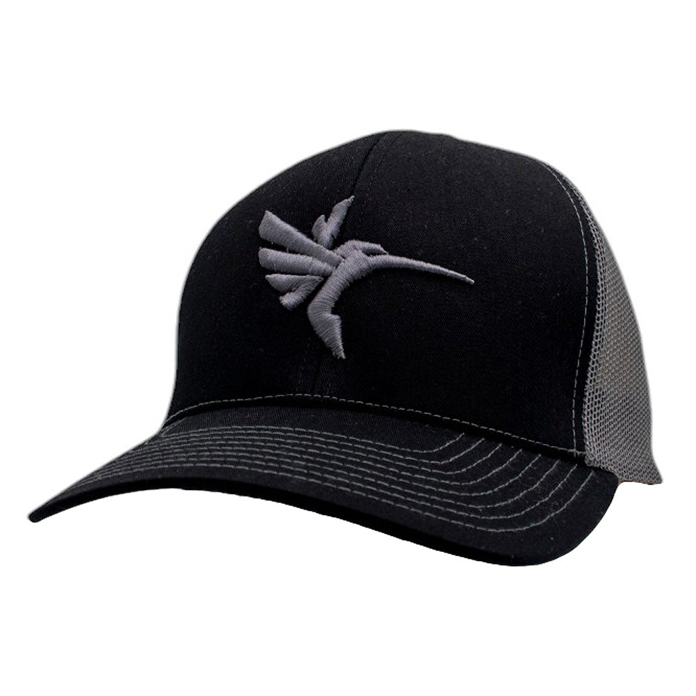 Humminbird Puff Hat - Black/Graphite