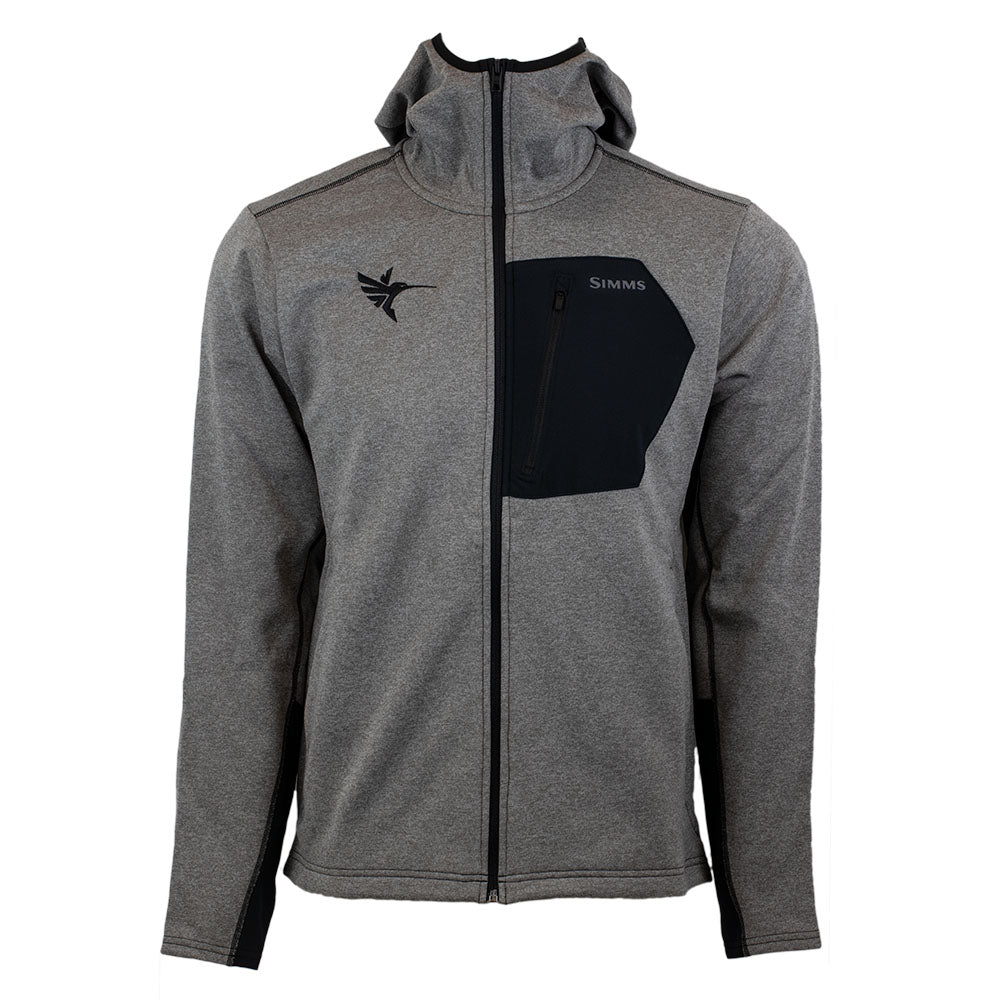 Humminbird Simms CX Full Zip Hoody - Slate Heather