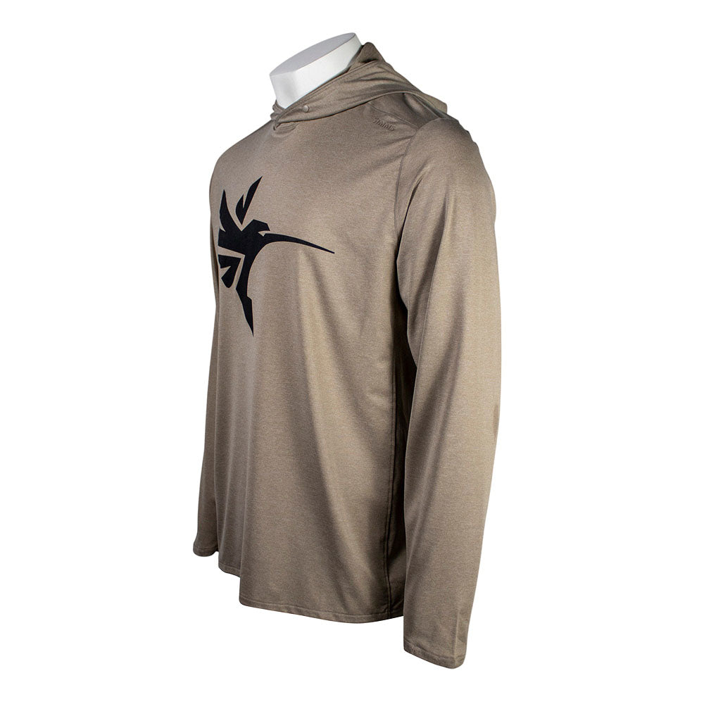 Humminbird Simms Dolomite Heather SolarFlex Hoody