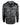 Back view of a camouflage-patterned hoodie in shades of black and gray.