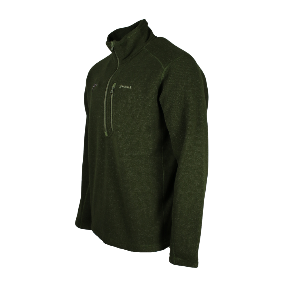 Humminbird Simms Riffle Heather Rivershed Half Zip