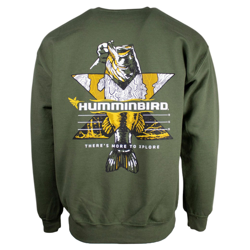 Humminbird Xplore Series Bass Crewneck – JO Fishing Apparel