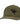 Olive green baseball cap with black mesh panels and a humminbird logo on the front left panel. 