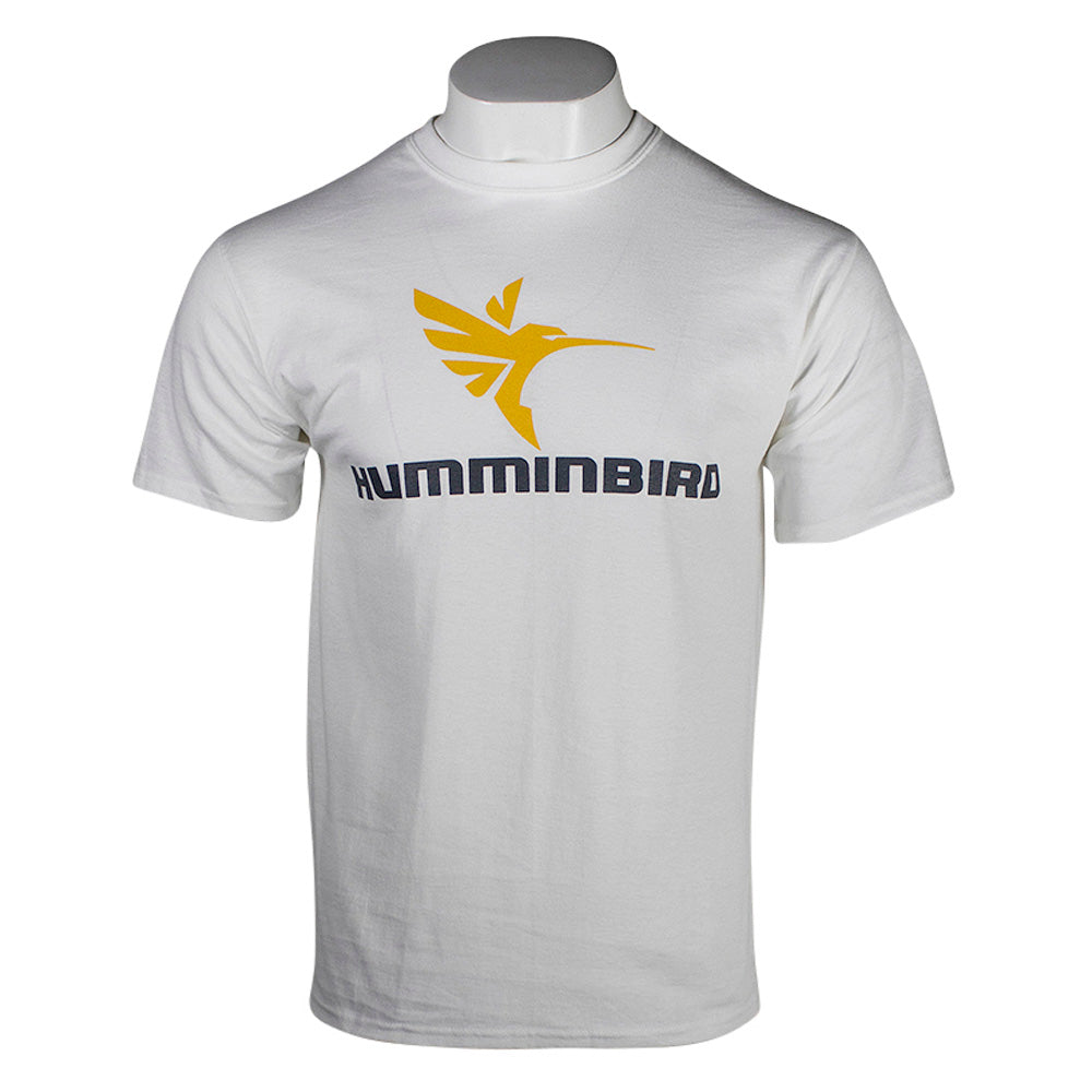Humminbird White Logo Tee – JO Fishing Apparel
