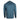 Back of a heathered blue performance long sleeve with a hood.