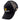 A black canvas cap is displayed from the side. The back panel is black mesh. On the left side of the hat, the Carhartt branding can be seen.