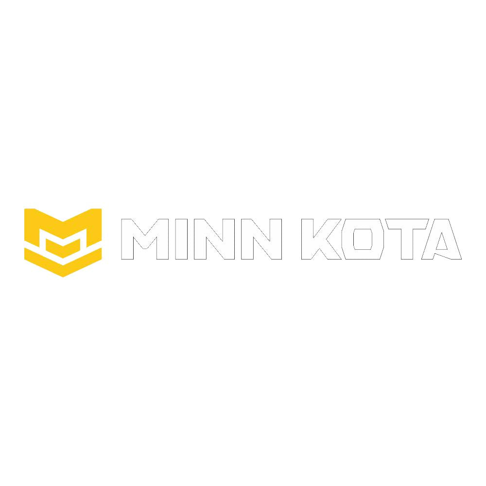 Minn Kota Decal - White-Yellow