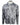 Front of a grey camouflage hoodie with a white huk logo on the chest.