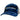 A blue and white camouflage baseball cap with a mesh back and embroidered 'Minn Kota' logo across the front. 