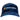 A blue and white camouflage baseball cap with an embroidered 'Minn Kota' logo across the front. 