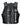 Black and grey life jacket with Minn Kota logo on the left front side.