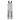 A pair of technical bib overalls in a two-toned light gray color with black adjustable shoulder straps, with a small black minn kota logo on the chest.