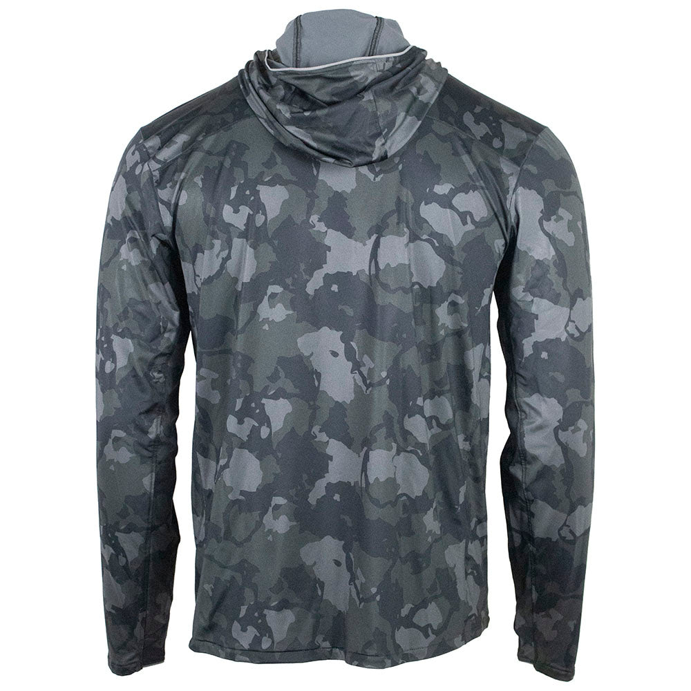 Minn Kota Simms SolarFlex Hoody - Regiment Camo Carbon