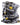 Multifunctional neck gaiter featuring the Minn Kota logo in a gray and yellow design.