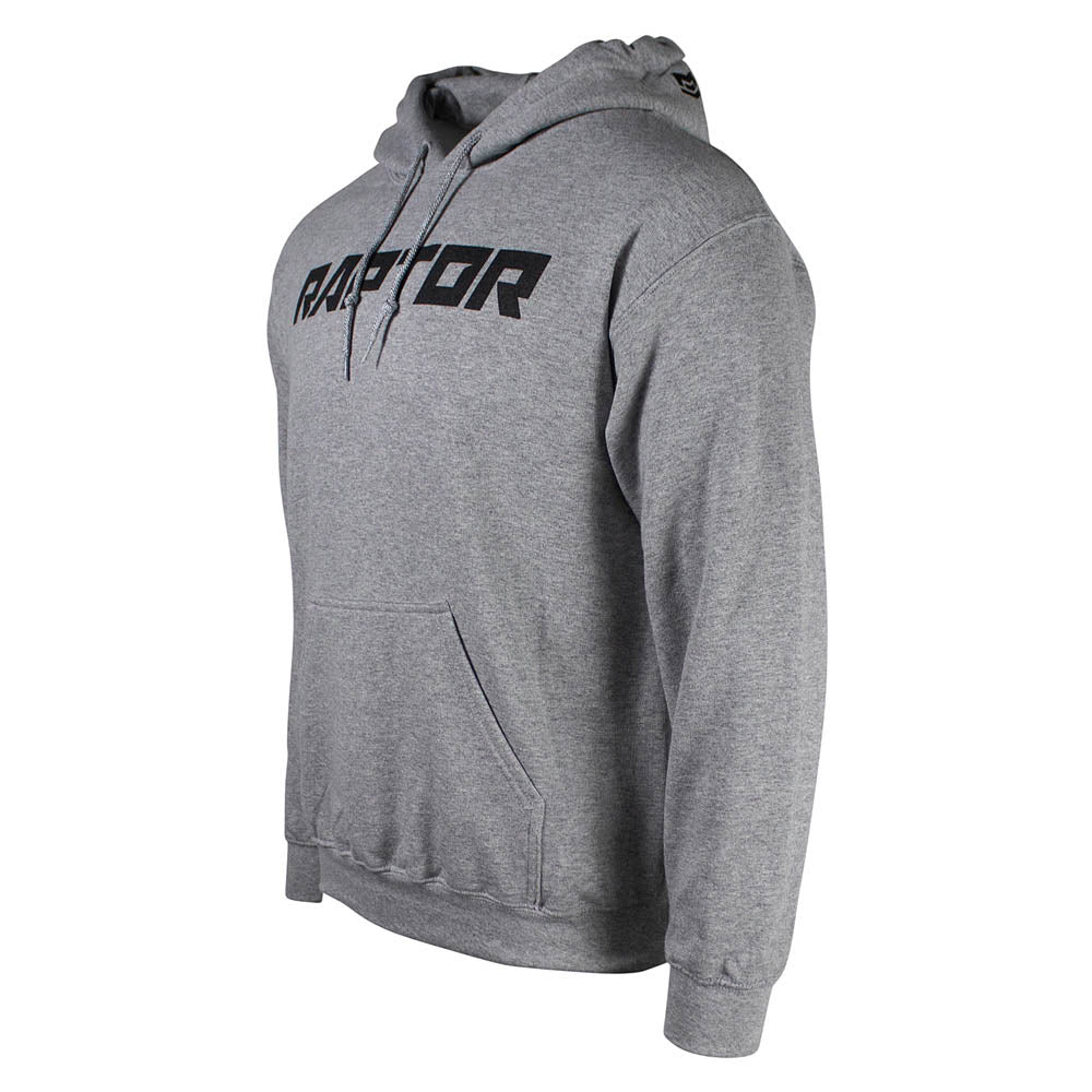 Raptor Logo Hoodie - Grey