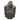 Back of a brown camouflage jacket with a tan lower body and the Minn Kota logo across the back. 