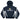 Black hoodie with white stripes and a white and yellow 'MINN KOTA' text across the front. 