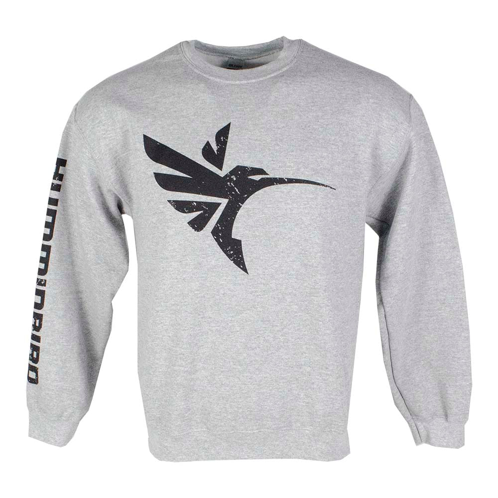 Humminbird Crewneck - Grey – JO Fishing Apparel