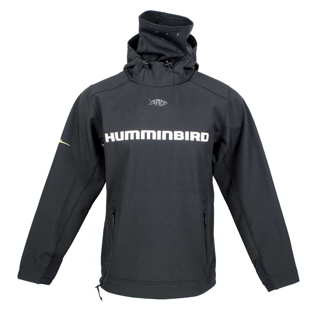 Humminbird AFTCO Reaper Windproof Pullover - Black – JO Fishing Apparel